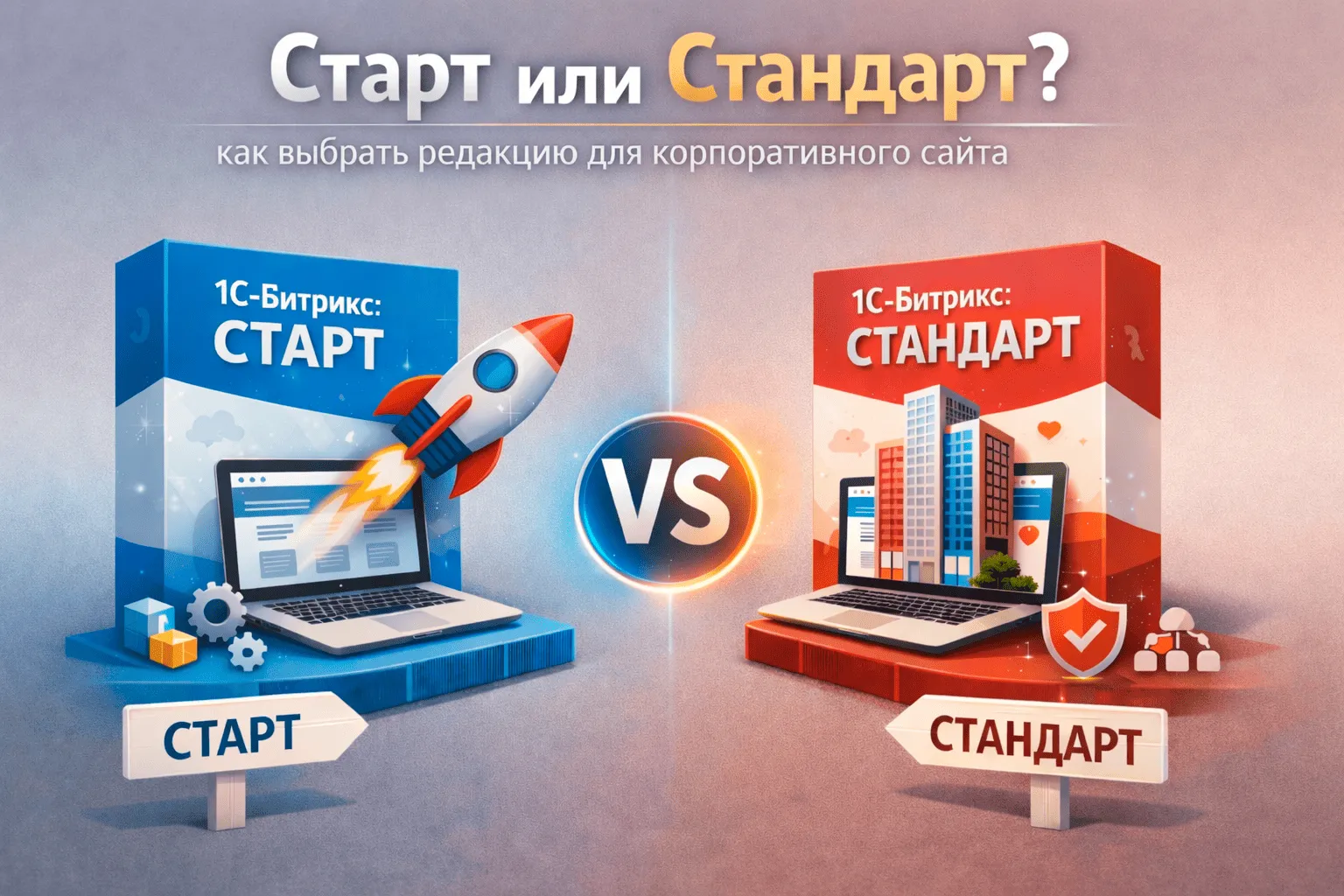 Старт или Стандарт: как выбрать редакцию для корпоративного сайта в Чите
